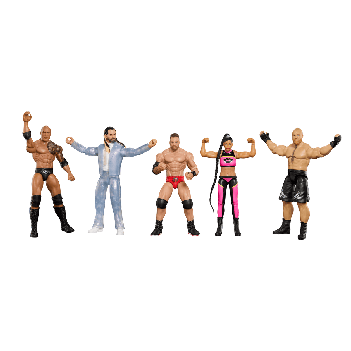 Wwe Figurine Articulée 15,24Cm (6Po) The Rock, de Collection
