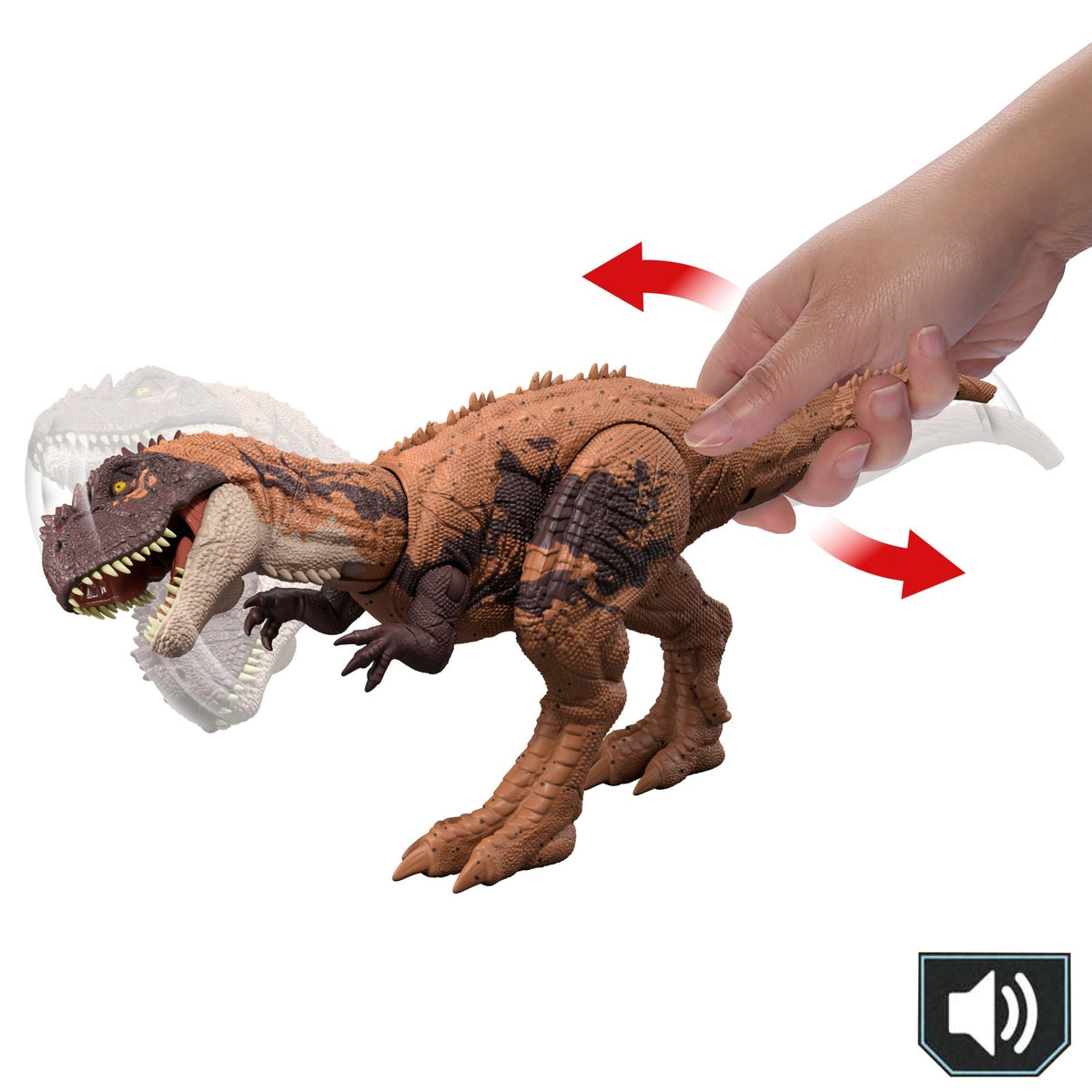 Jurassic World  Rugissement Féroce  Dinosaures Avec Sons et Attaque