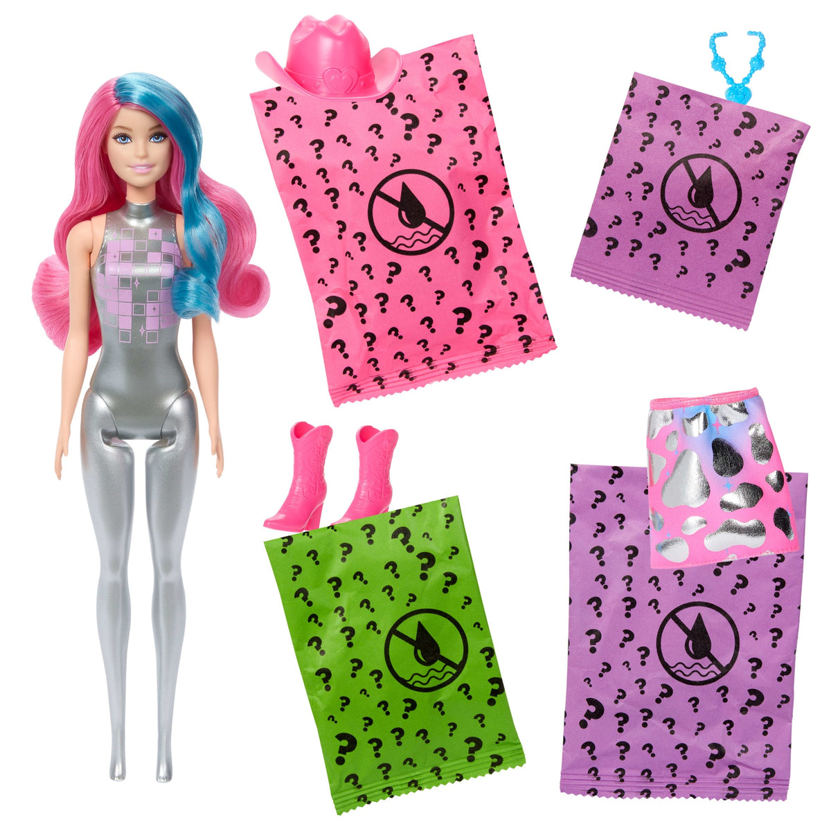 Barbie Pop Reveal Série Frappés Poupée Parfumée et Acc., Animal