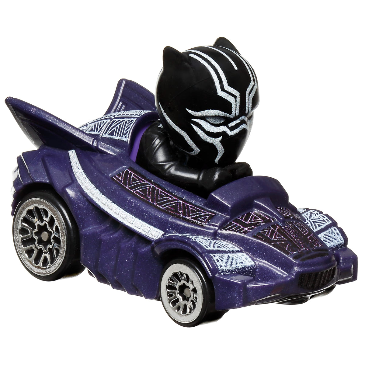 Hot Wheels RacerVerse Vehículo de Juguete Black Panther en Jet