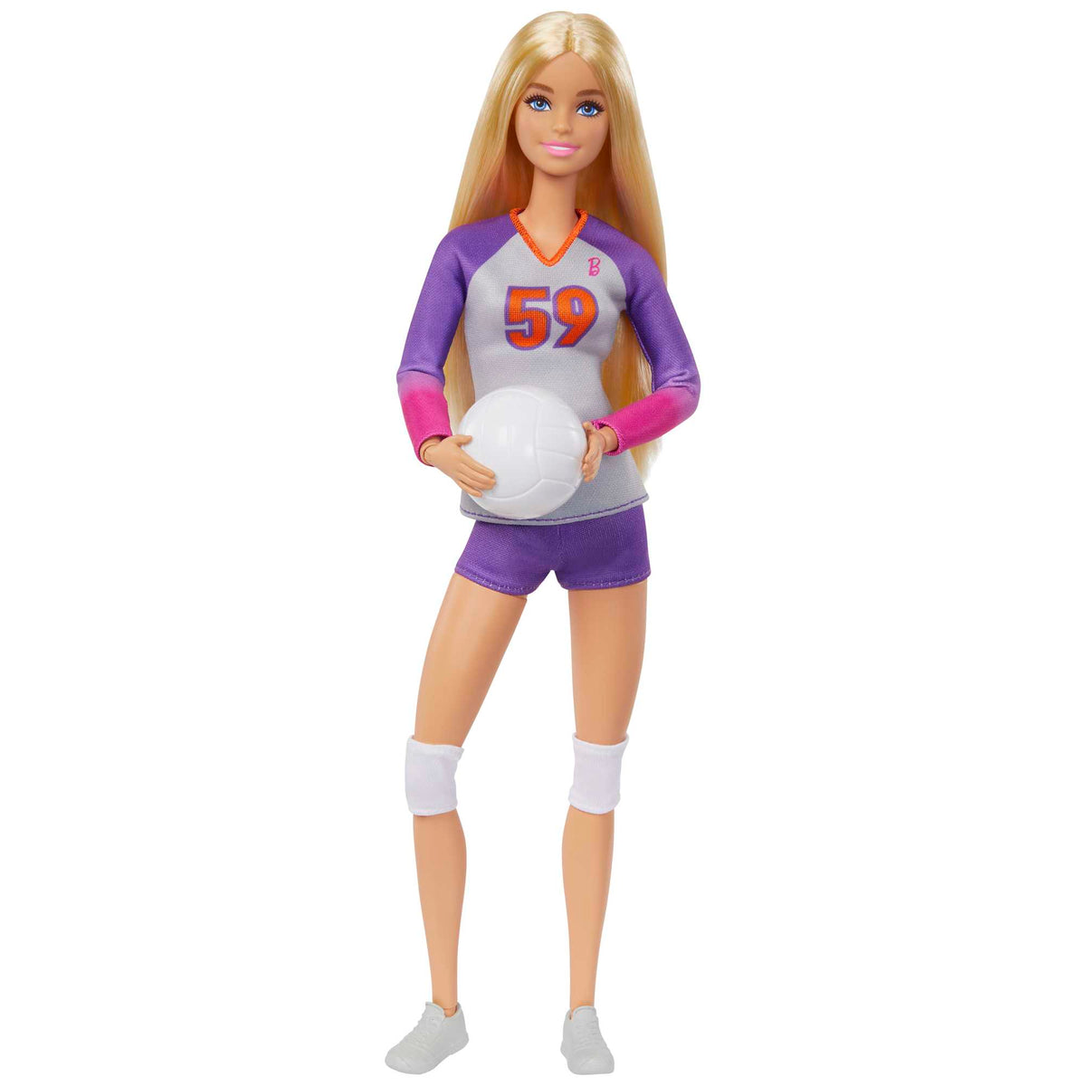 Barbie®-Métiers-Poupée Barbie® Articulée Joueuse de Volleyball